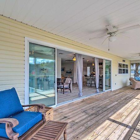 Withlacoochee River House With Dock And Kayaks! Yankeetown Zewnętrze zdjęcie